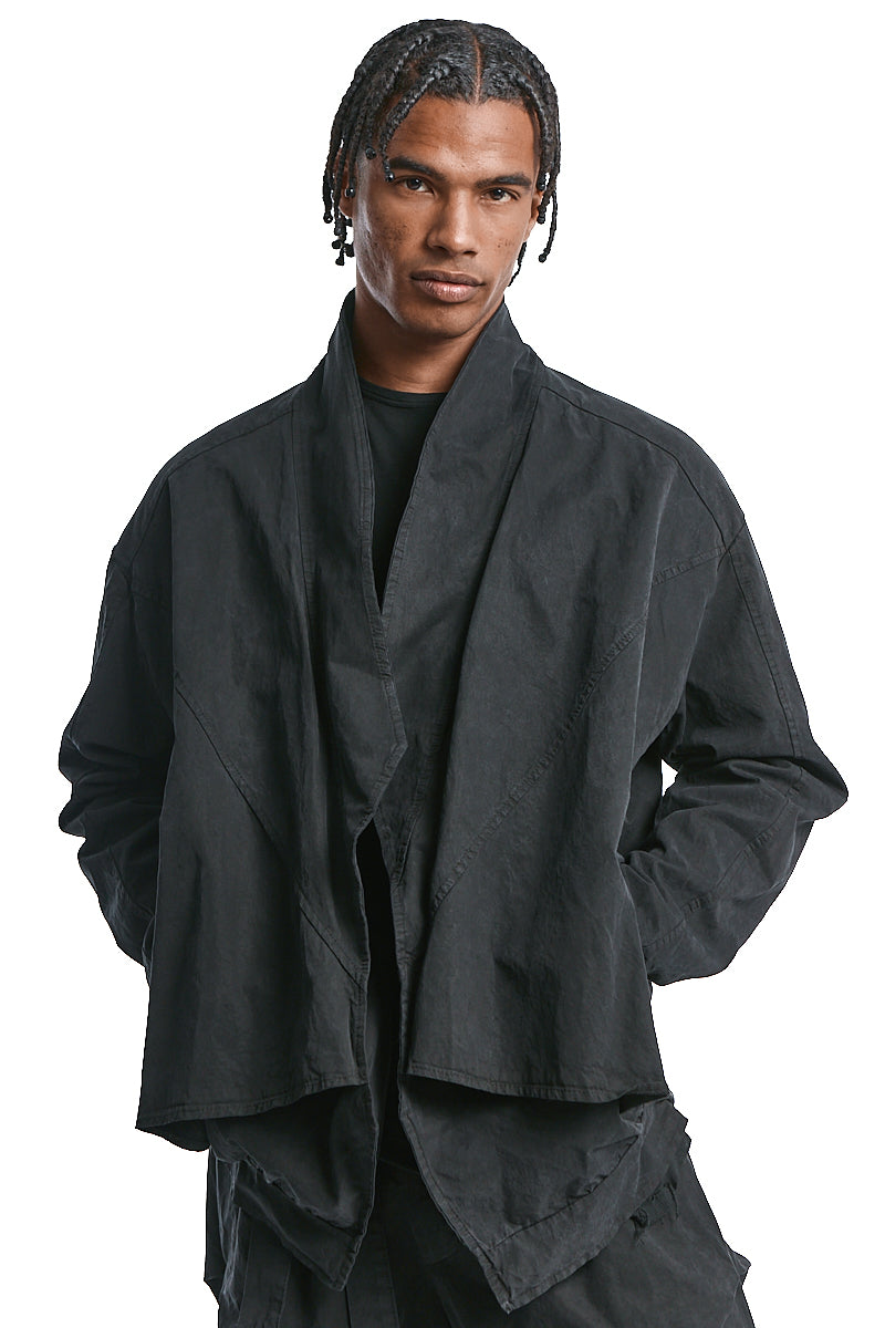 BLACK FLUID-STRUCTURE OVER JACKET
