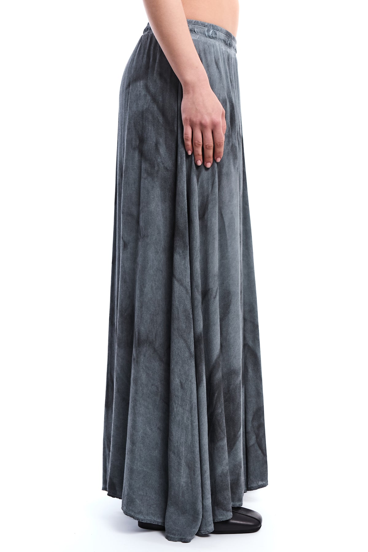 COLD-DYED PALAZZO TROUSERS