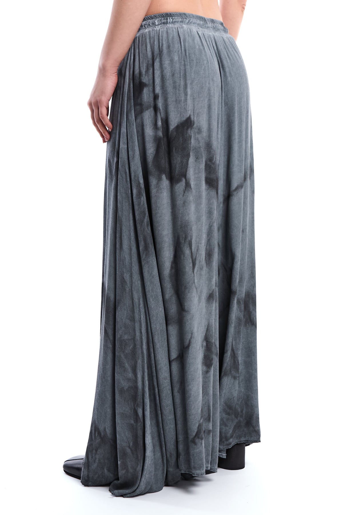COLD-DYED PALAZZO TROUSERS