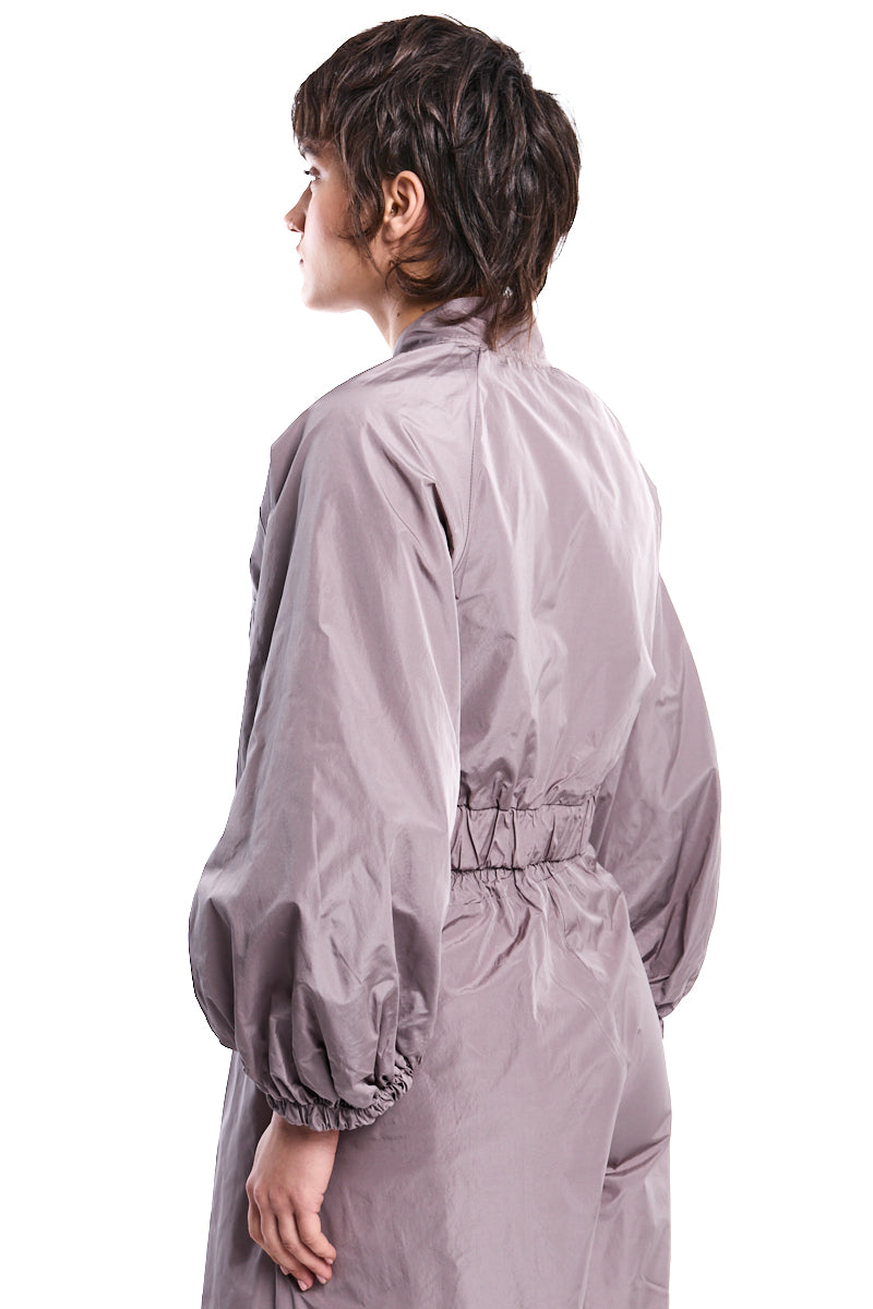 MUD OVERSIZED CROPPED BOMBER