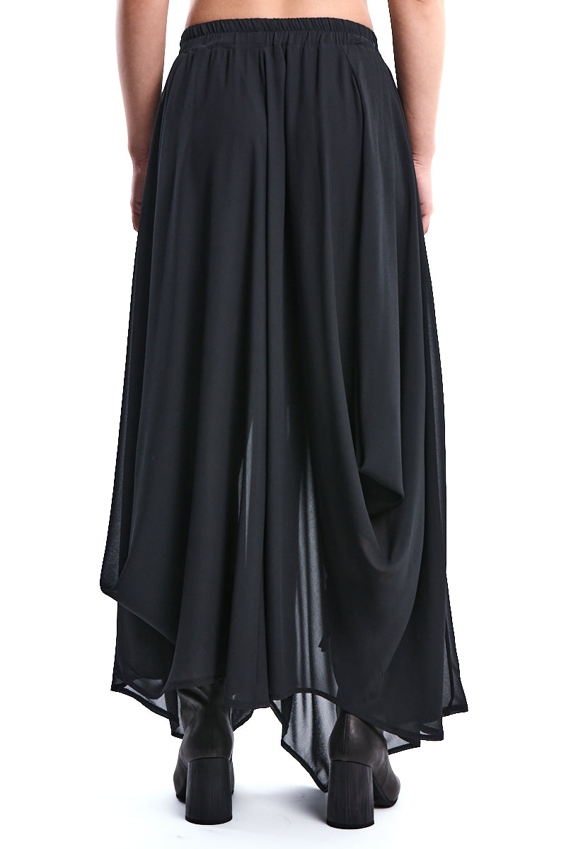 LONG GEORGETTE MAXI SKIRT
