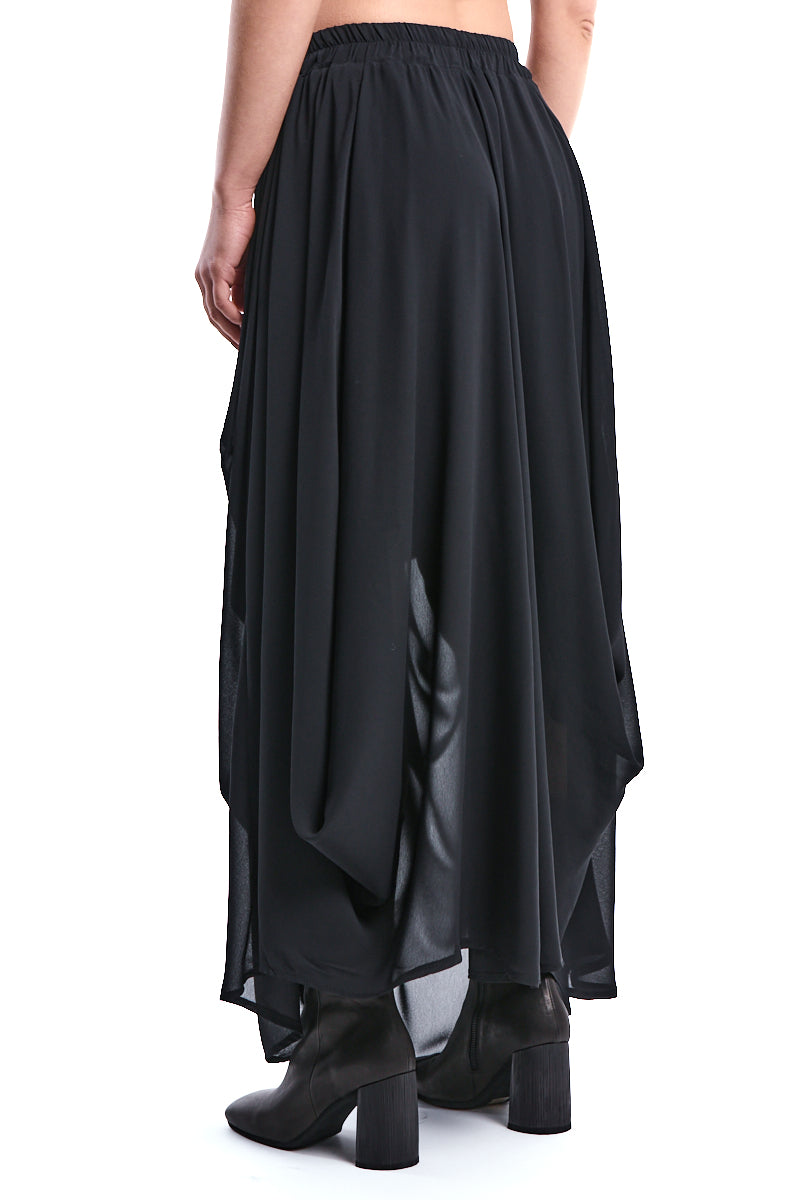 LONG GEORGETTE MAXI SKIRT
