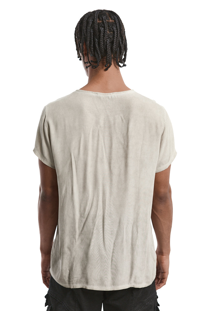 SAND COLD DYED TEE