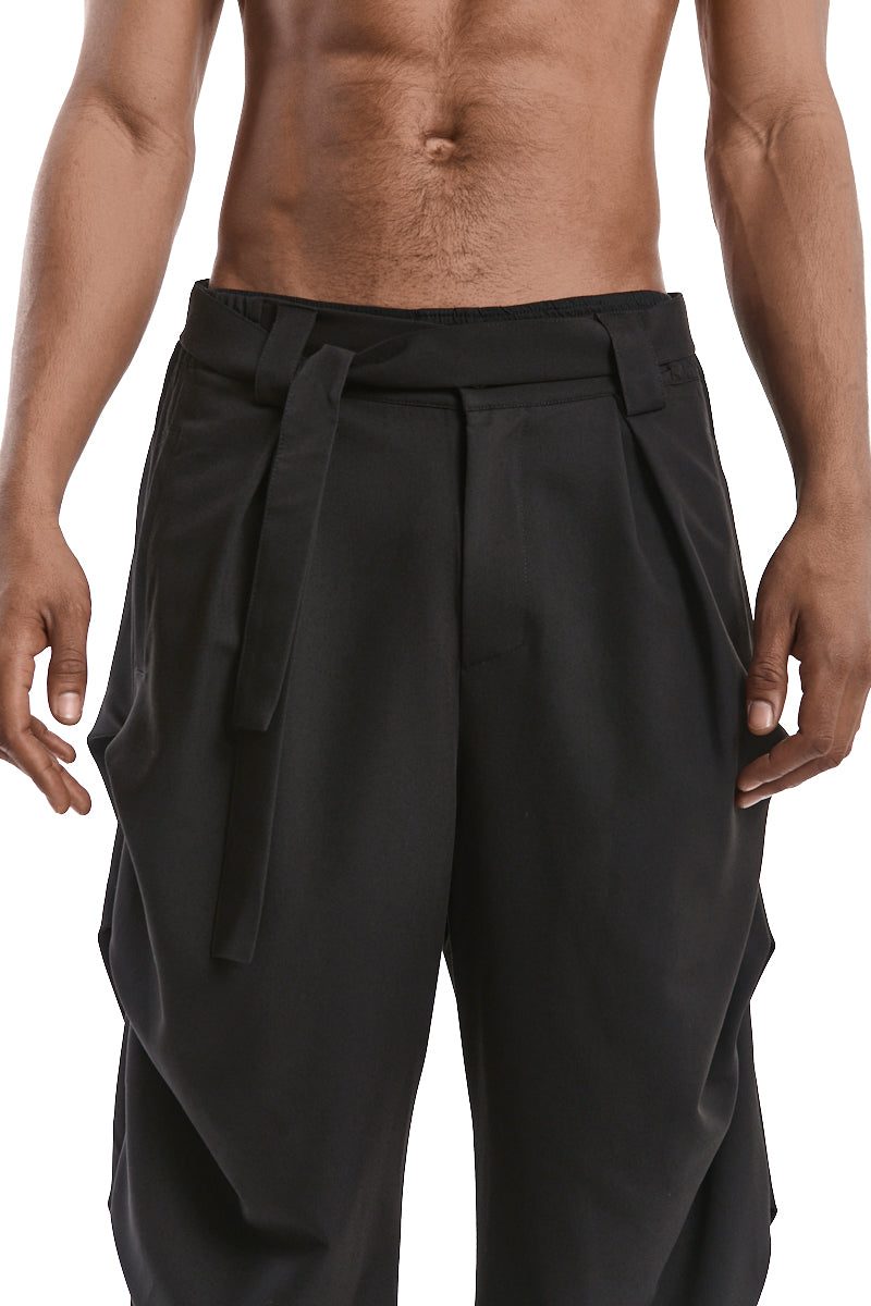 OVERSIZED FLUID-STRETCH TROUSERS