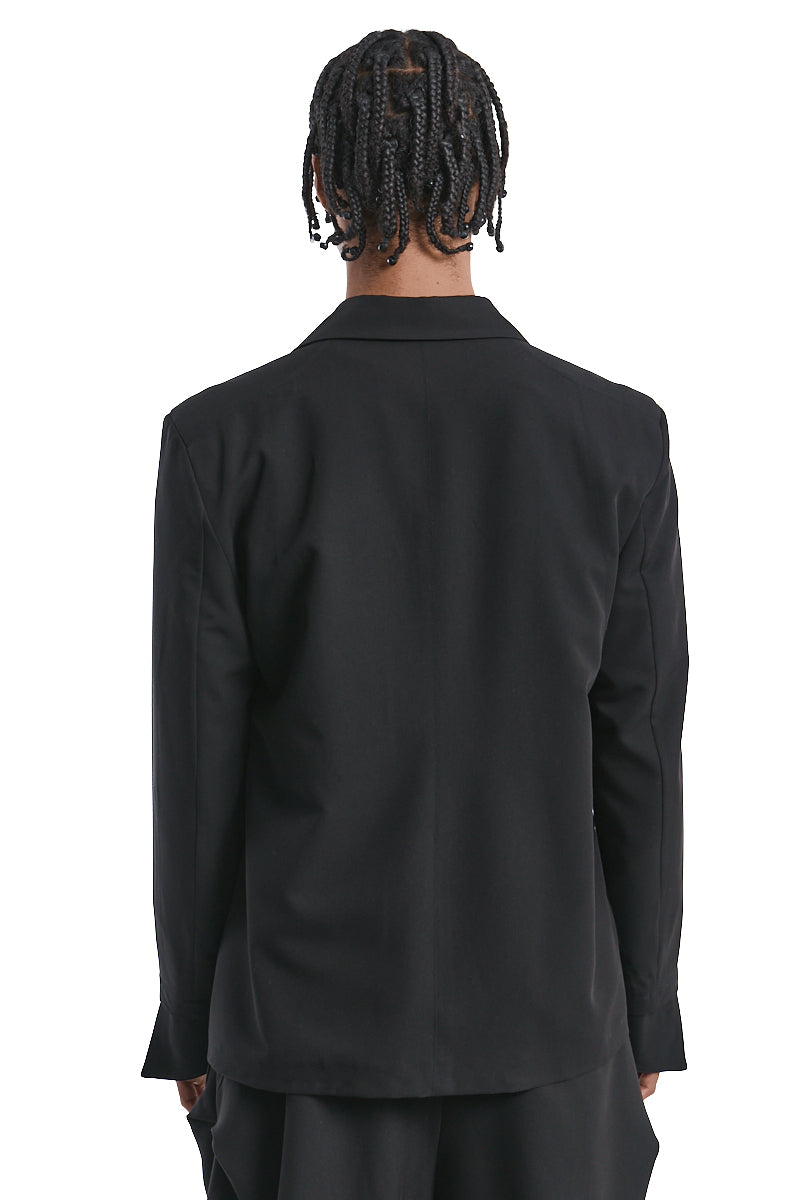 ASYMMETRIC FLUID-STRETCH JACKET