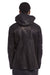 BLACK HOODED SHEEPSKIN JACKET