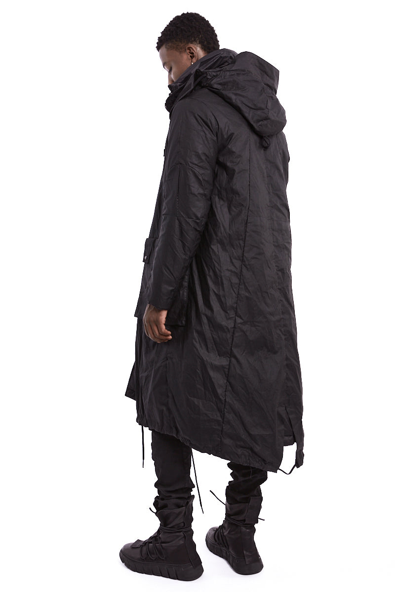 MASNADA | Shop Online | AW24 | Long Waxed Padded Parka