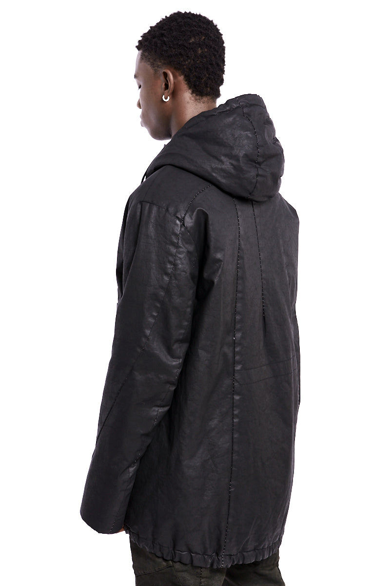 PADDED RESINATED DOWN JACKET