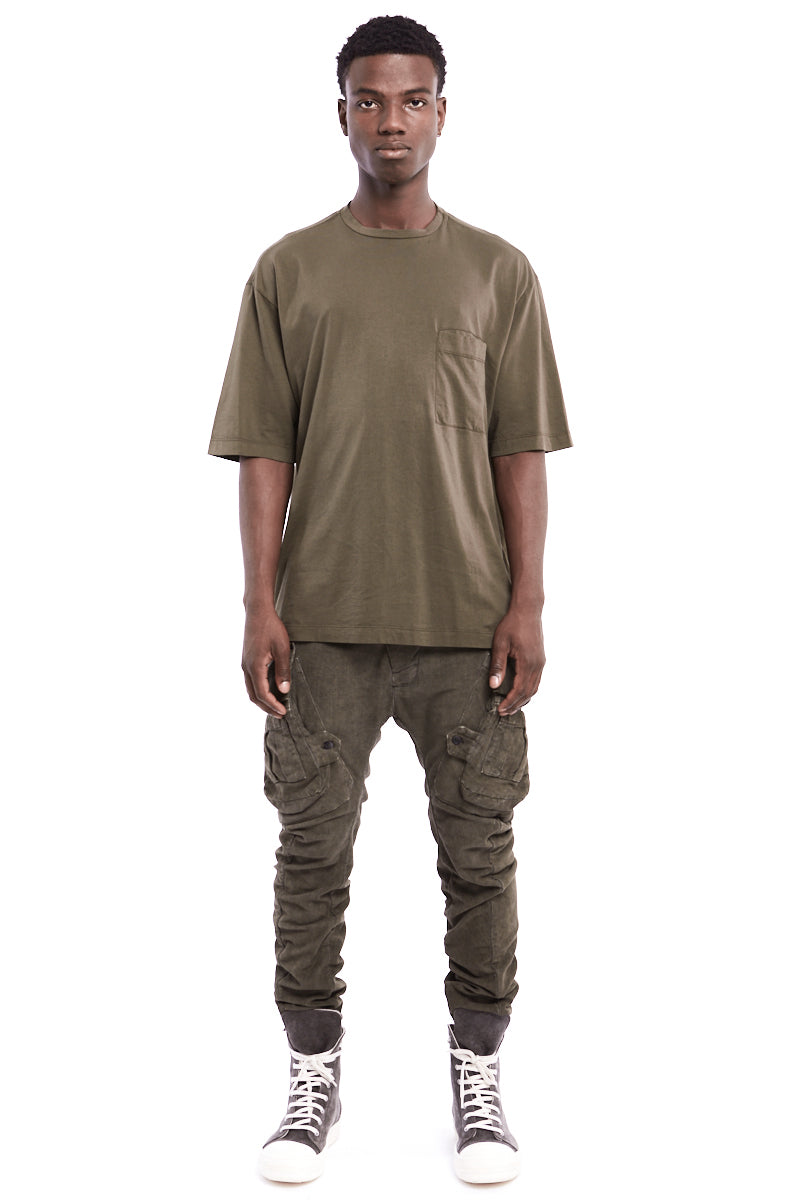 SWAMP INSERTED POCKET LOOSE TEE