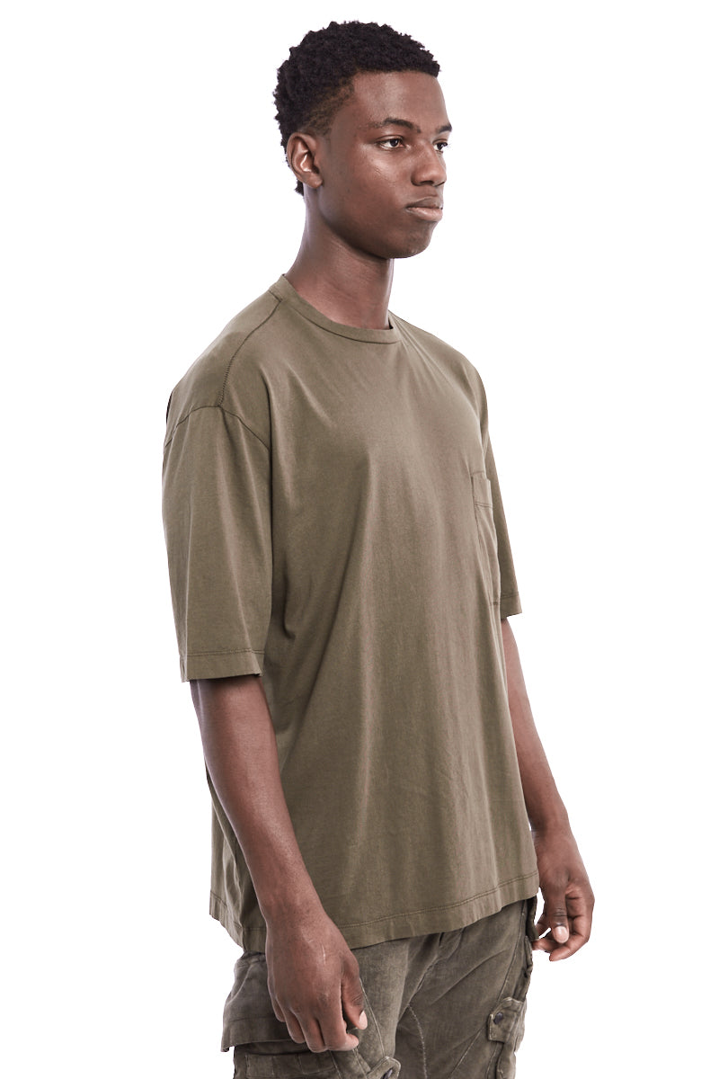 SWAMP INSERTED POCKET LOOSE TEE