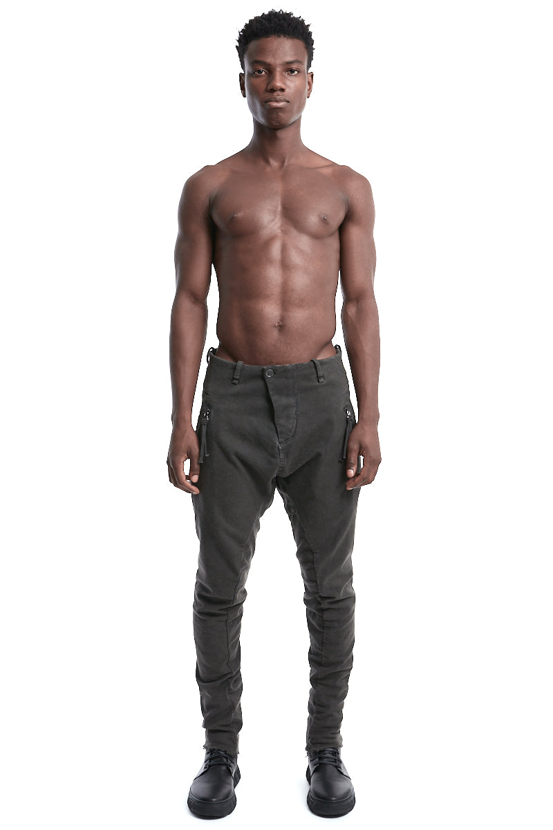 FANGO BAGGY ZIP TROUSERS