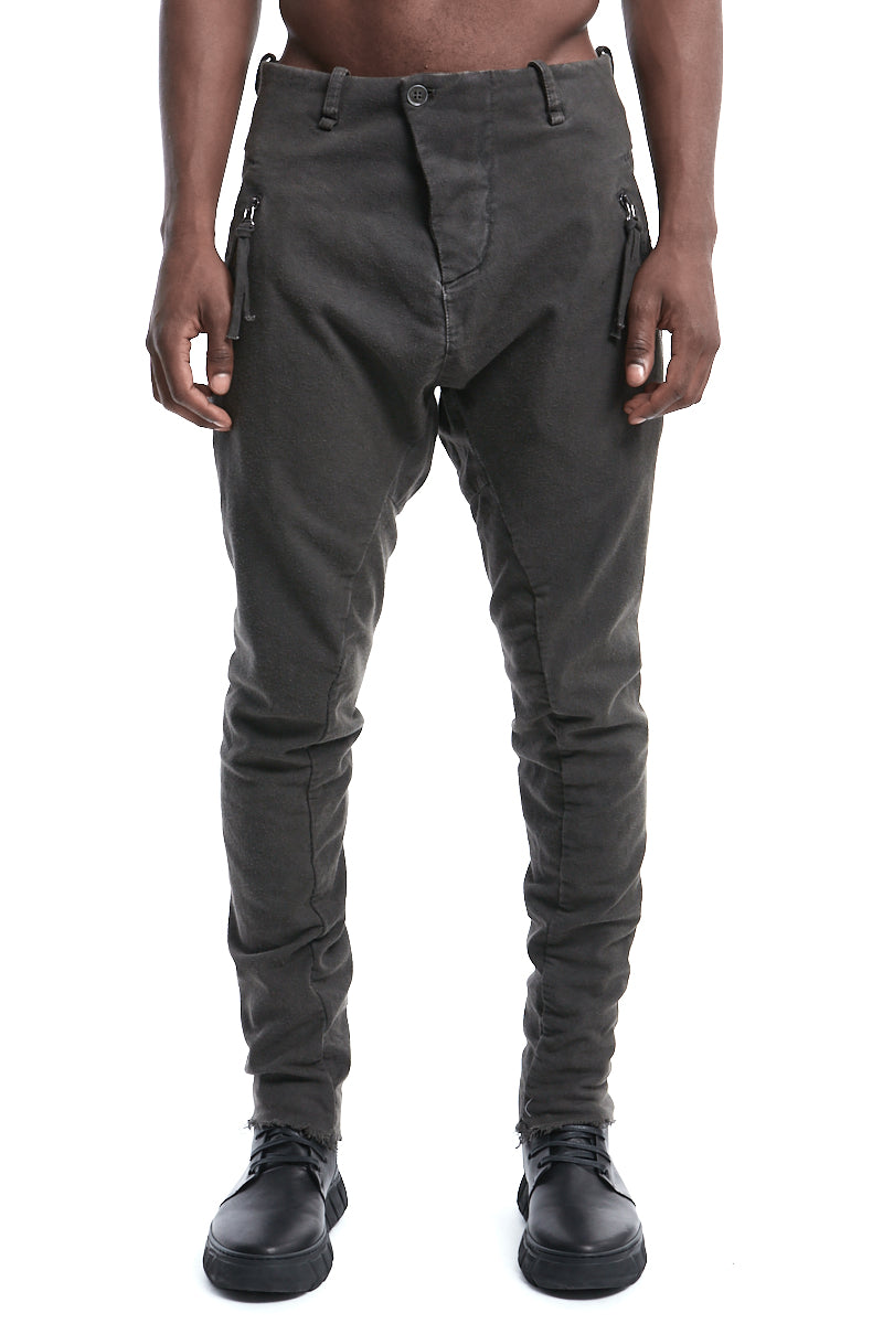 FANGO BAGGY ZIP TROUSERS