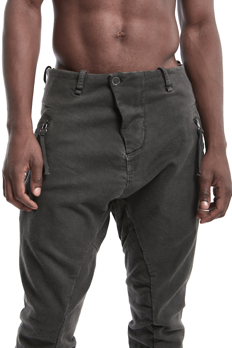 FANGO BAGGY ZIP TROUSERS