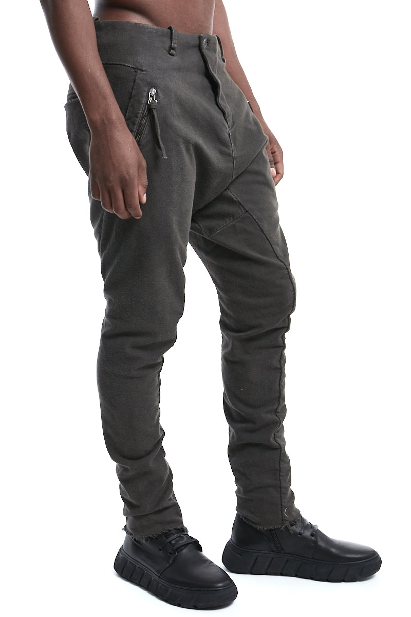 FANGO BAGGY ZIP TROUSERS