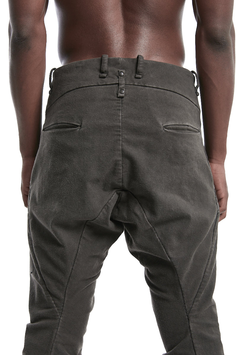 FANGO BAGGY ZIP TROUSERS