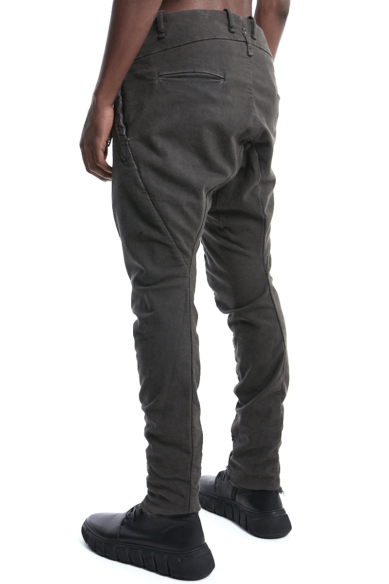 FANGO BAGGY ZIP TROUSERS