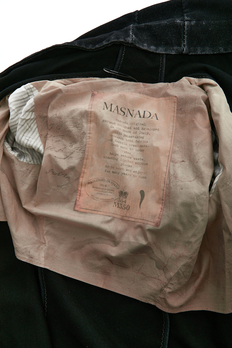 WOOL WASHED MELTON PARKA