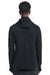 BLACK KNITTED HOODY