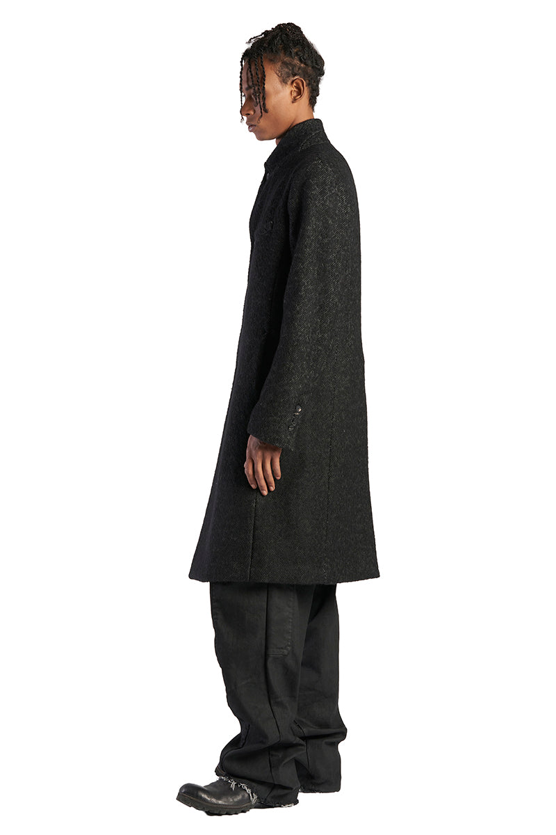 STORM GREY CROMBIE COAT