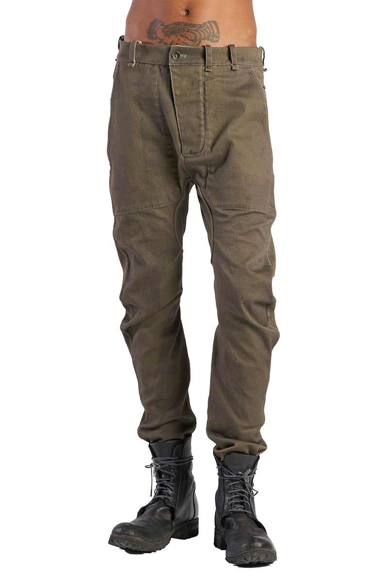 MARSHLAND REVERSIBLE SLIM PANTS