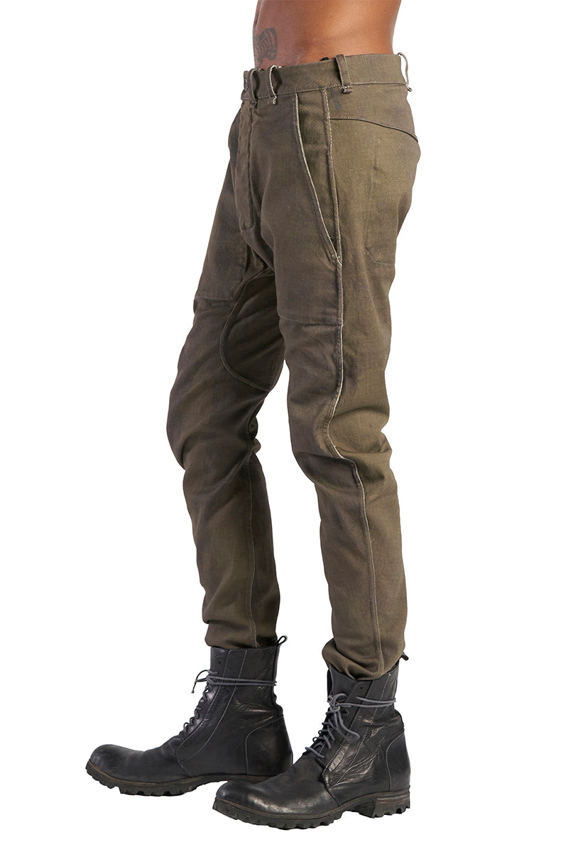 MARSHLAND REVERSIBLE SLIM PANTS
