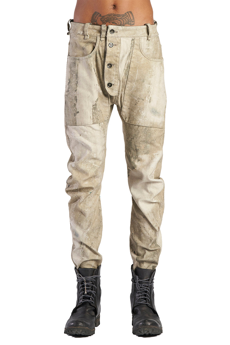 MARSHLAND REVERSIBLE SLIM PANTS