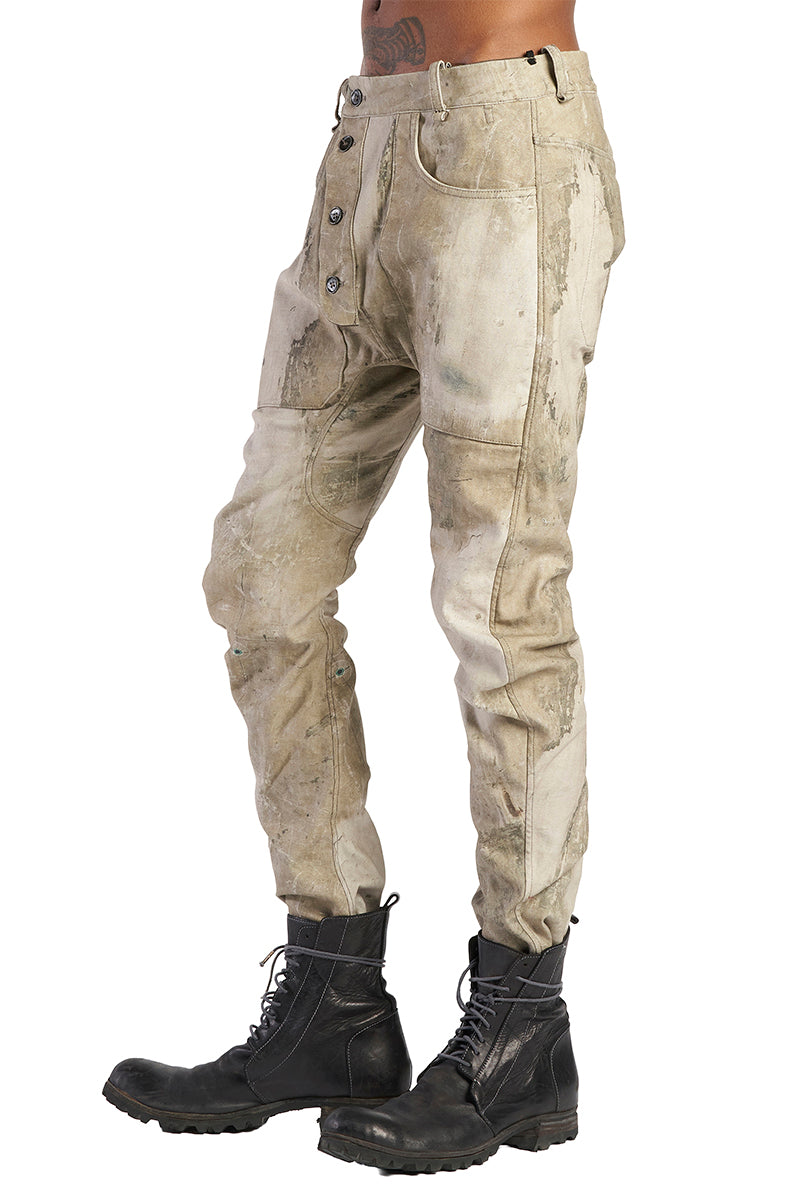 MARSHLAND REVERSIBLE SLIM PANTS