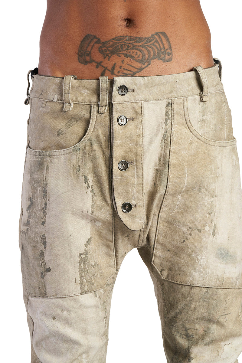 MARSHLAND REVERSIBLE SLIM PANTS
