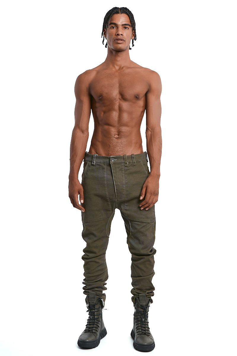 MARSHLAND REVERSIBLE SLIM PANTS