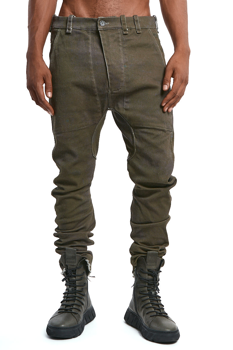 MARSHLAND REVERSIBLE SLIM PANTS