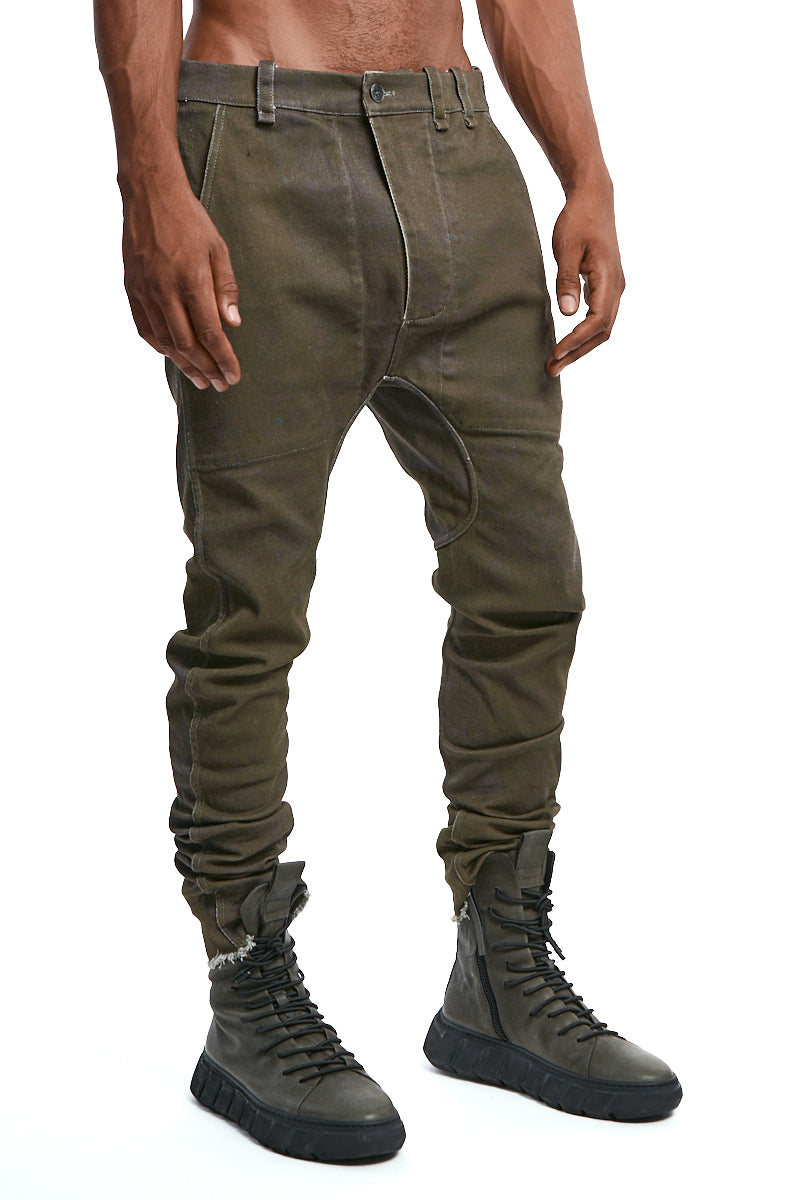 MARSHLAND REVERSIBLE SLIM PANTS