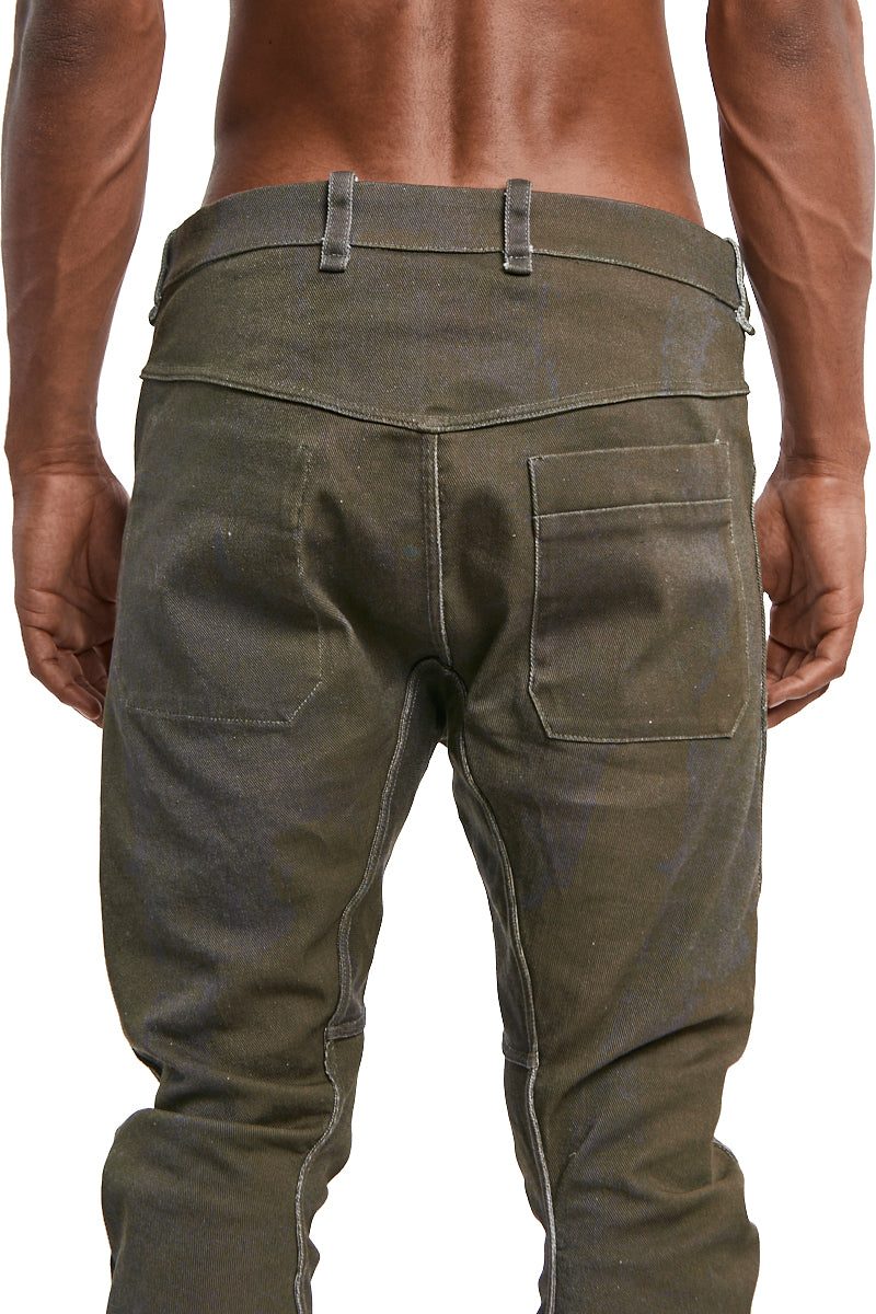 MARSHLAND REVERSIBLE SLIM PANTS