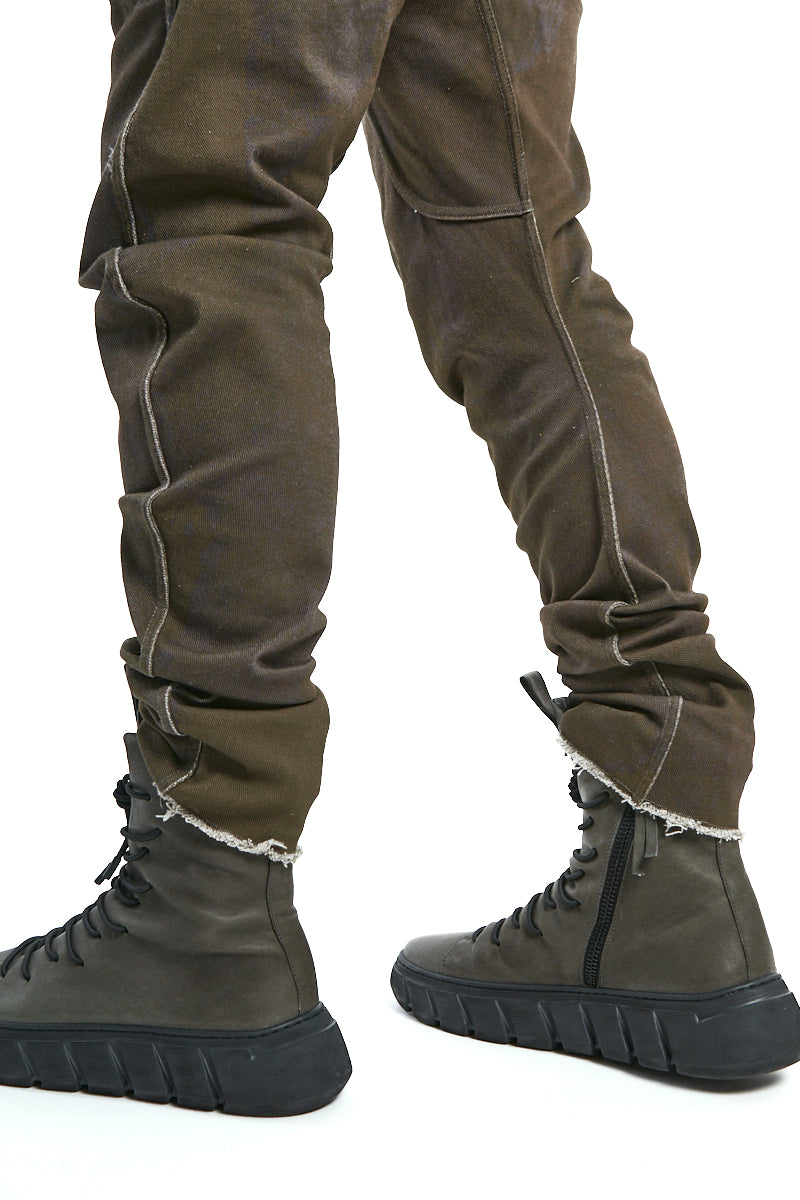 MARSHLAND REVERSIBLE SLIM PANTS