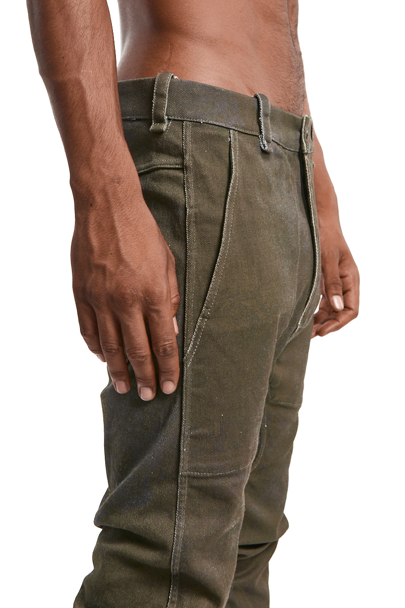MARSHLAND REVERSIBLE SLIM PANTS