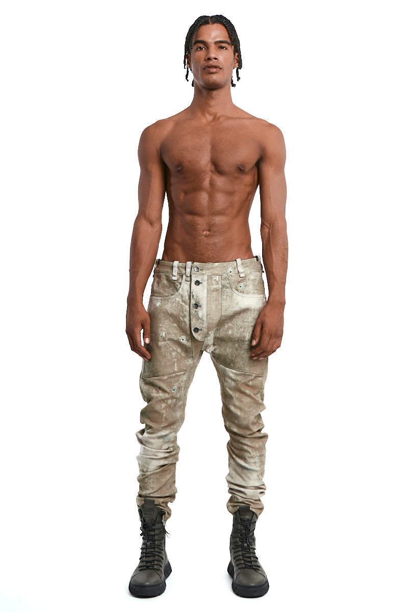 MARSHLAND REVERSIBLE SLIM PANTS