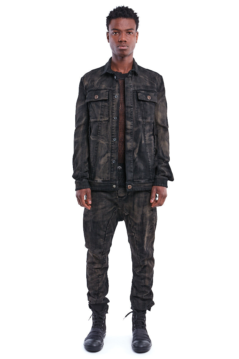 DUST EXTERNAL SEAM JEANS JACKET