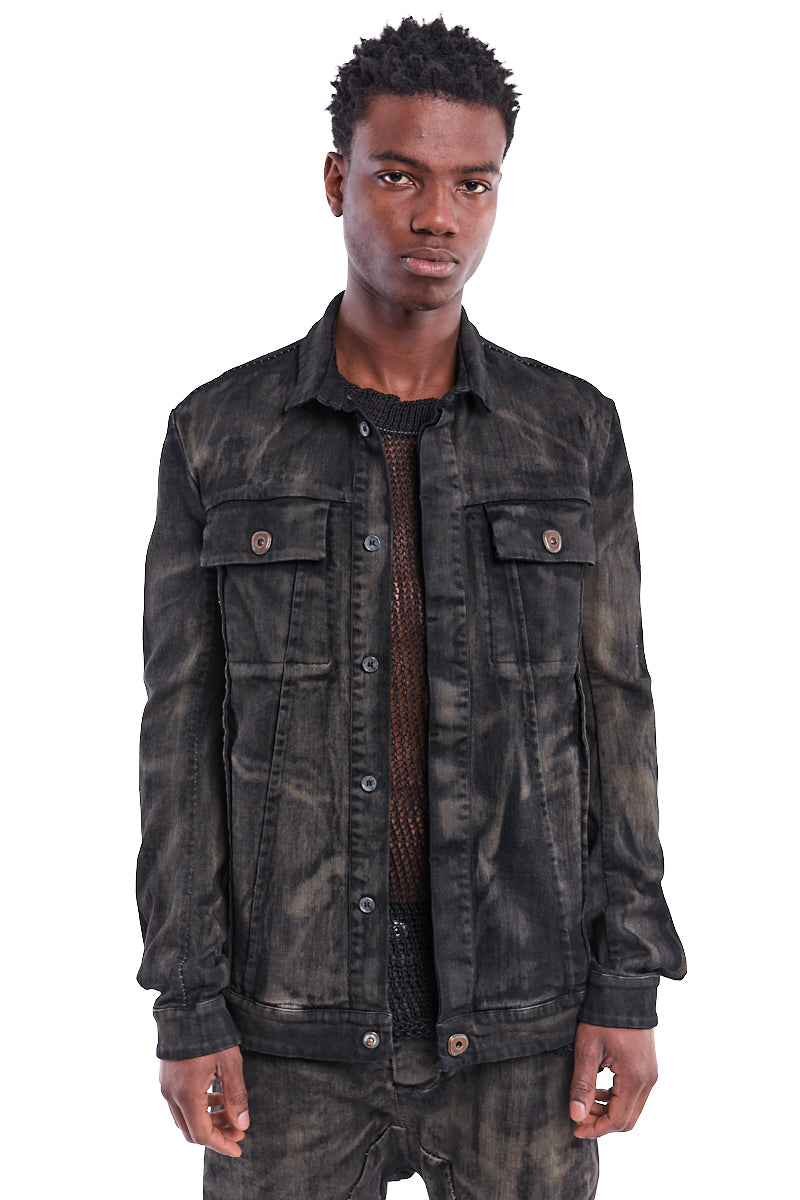 DUST EXTERNAL SEAM JEANS JACKET
