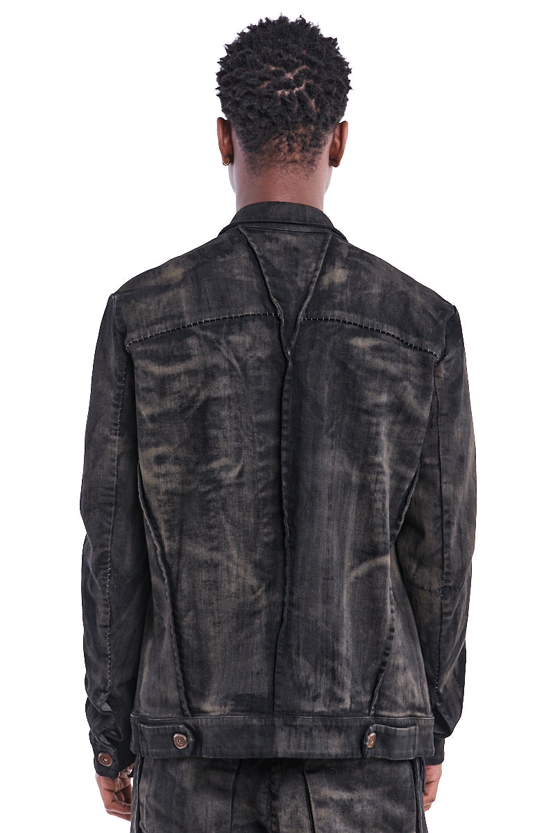 DUST EXTERNAL SEAM JEANS JACKET