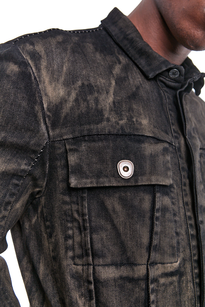 DUST EXTERNAL SEAM JEANS JACKET