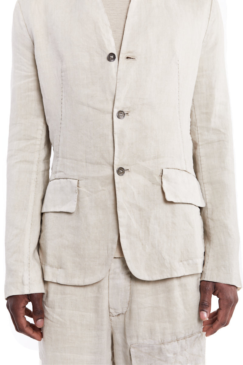 FLINT COLLARLESS BLAZER