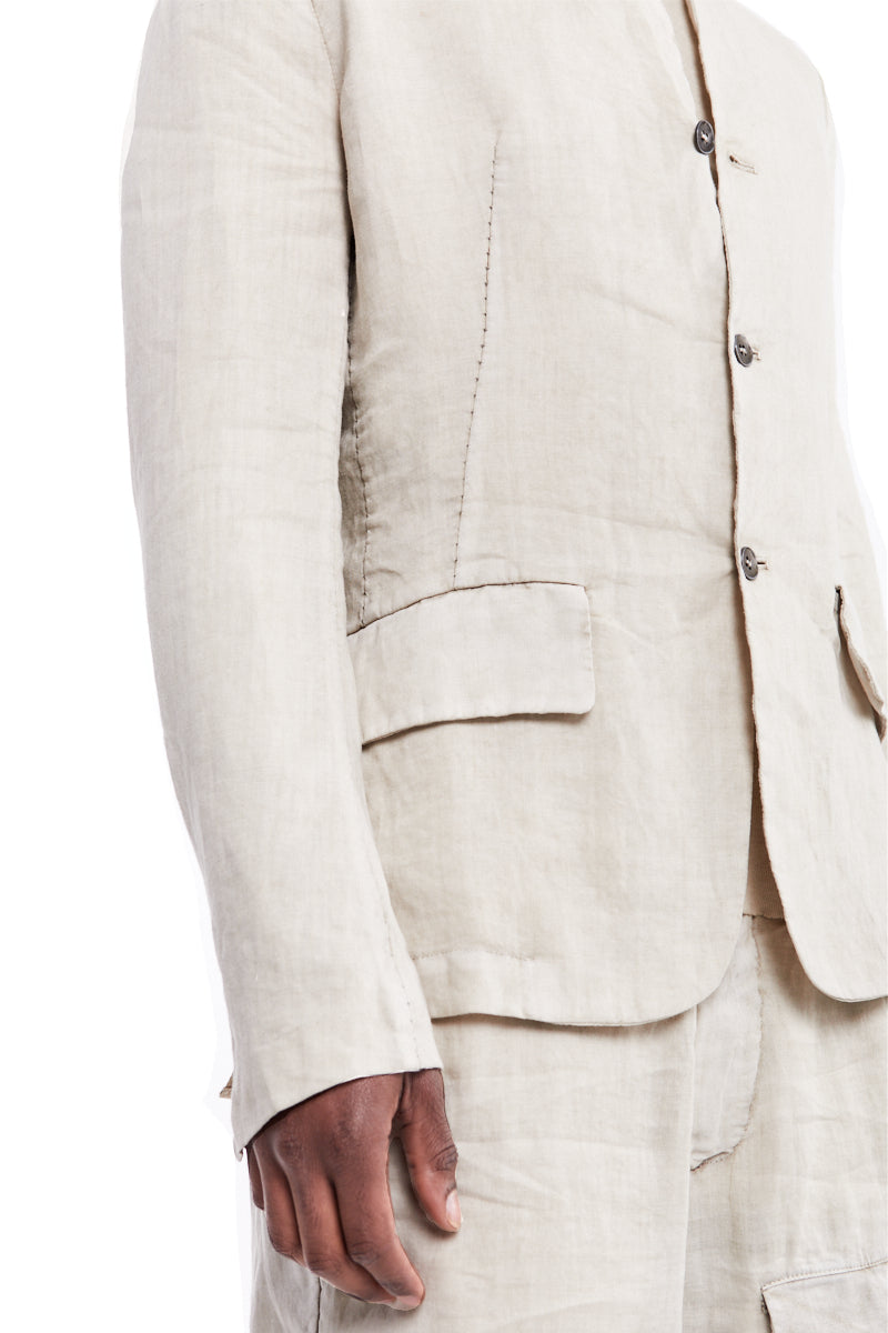 FLINT COLLARLESS BLAZER