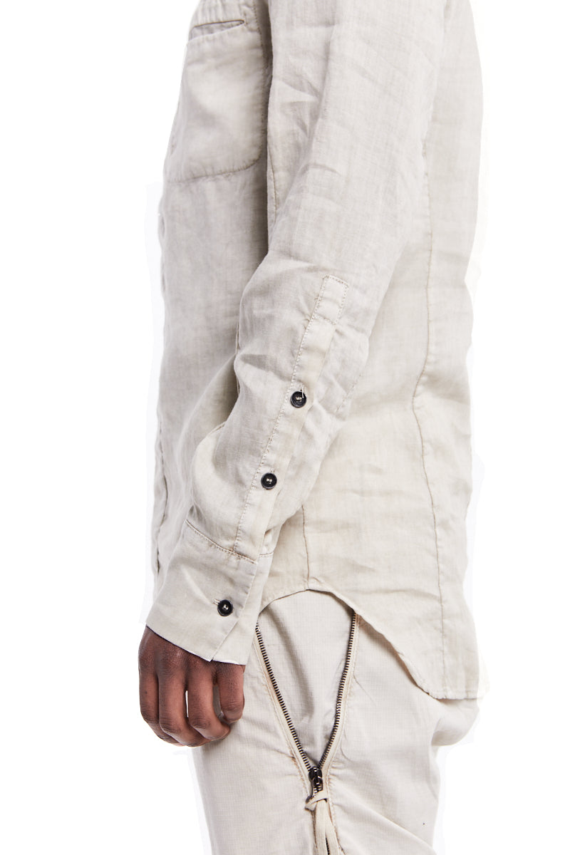 FLINT HIDDEN BUTTON SHIRT