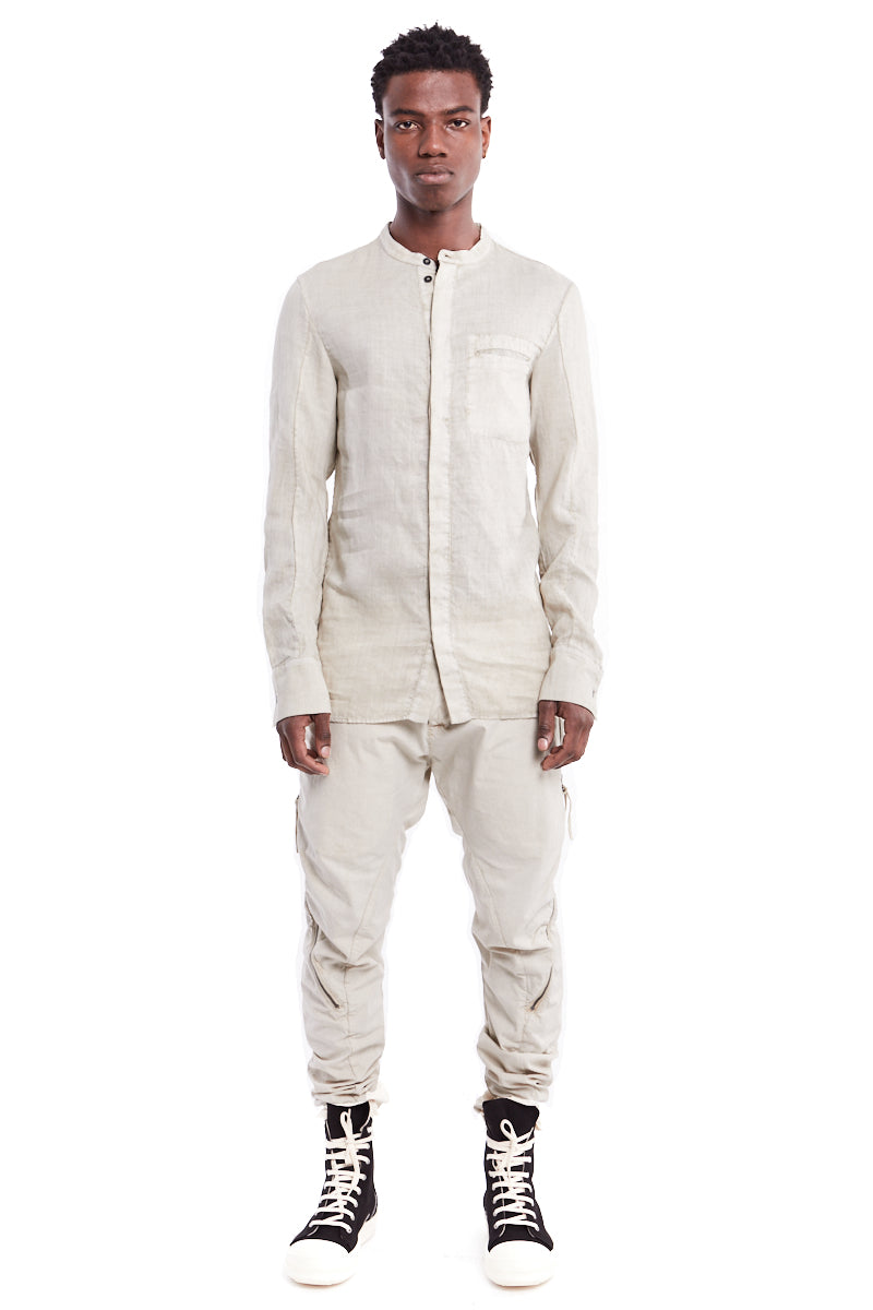 FLINT HIDDEN BUTTON SHIRT