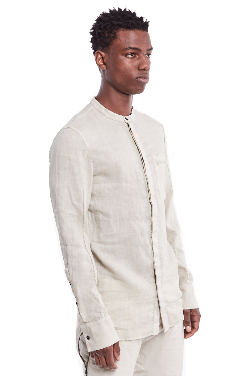 FLINT HIDDEN BUTTON SHIRT