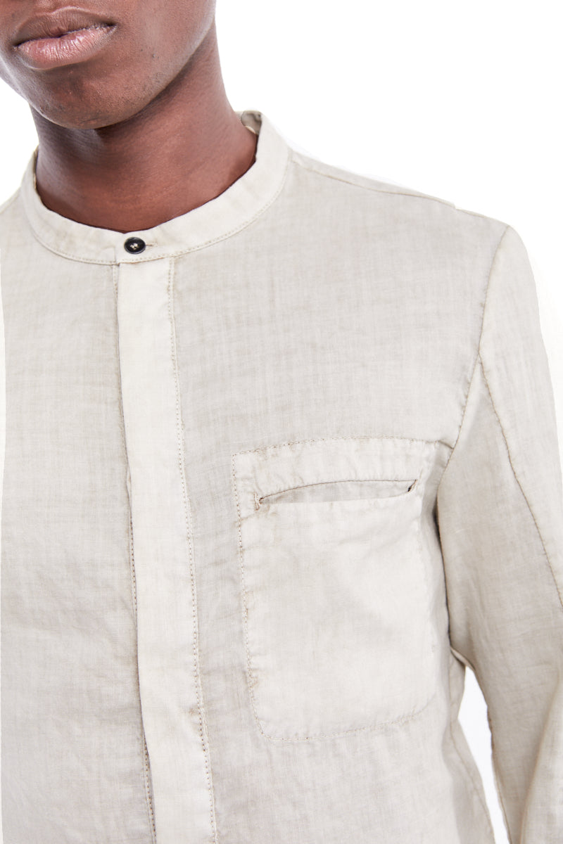FLINT HIDDEN BUTTON SHIRT