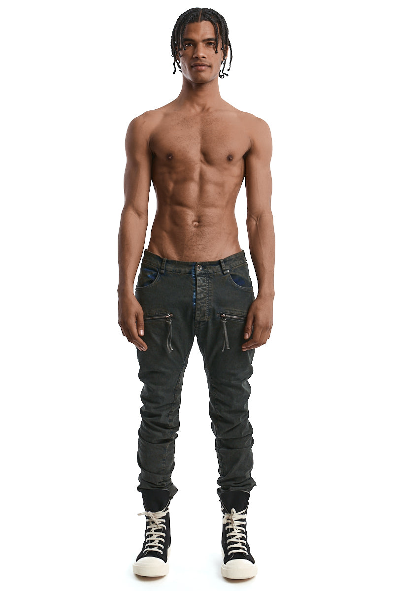 ZIP SLIM JEANS