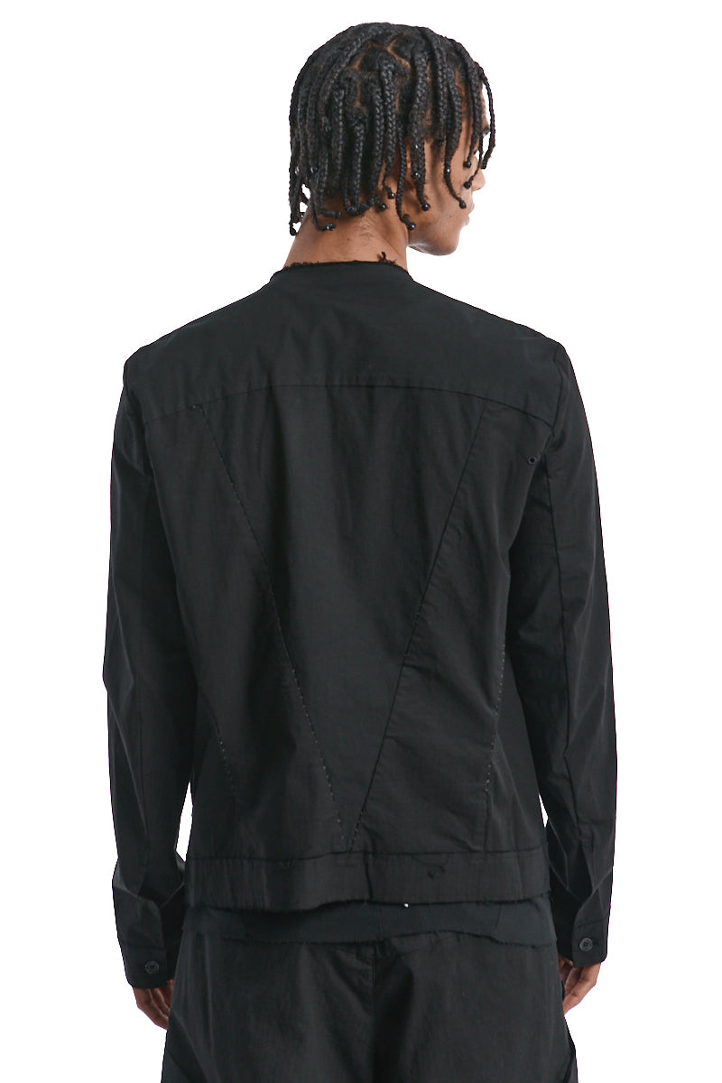 BLACK MIX RIPSTOP JEANS JACKET