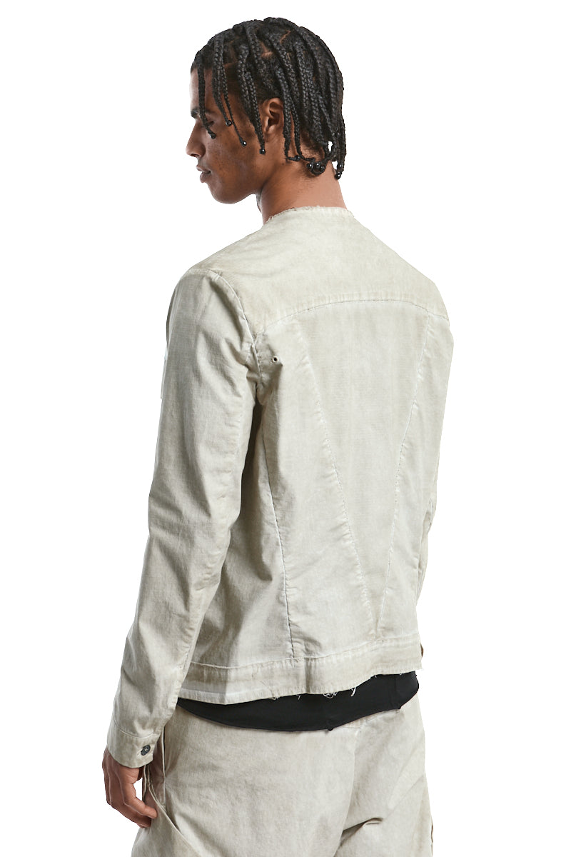 CEMENT MIX RIPSTOP JEANS JACKET