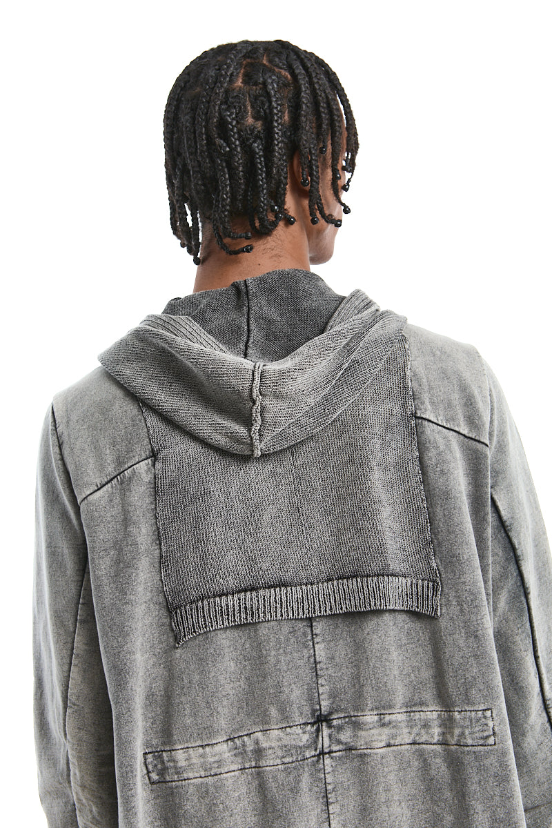 ASH HOODED PARKA