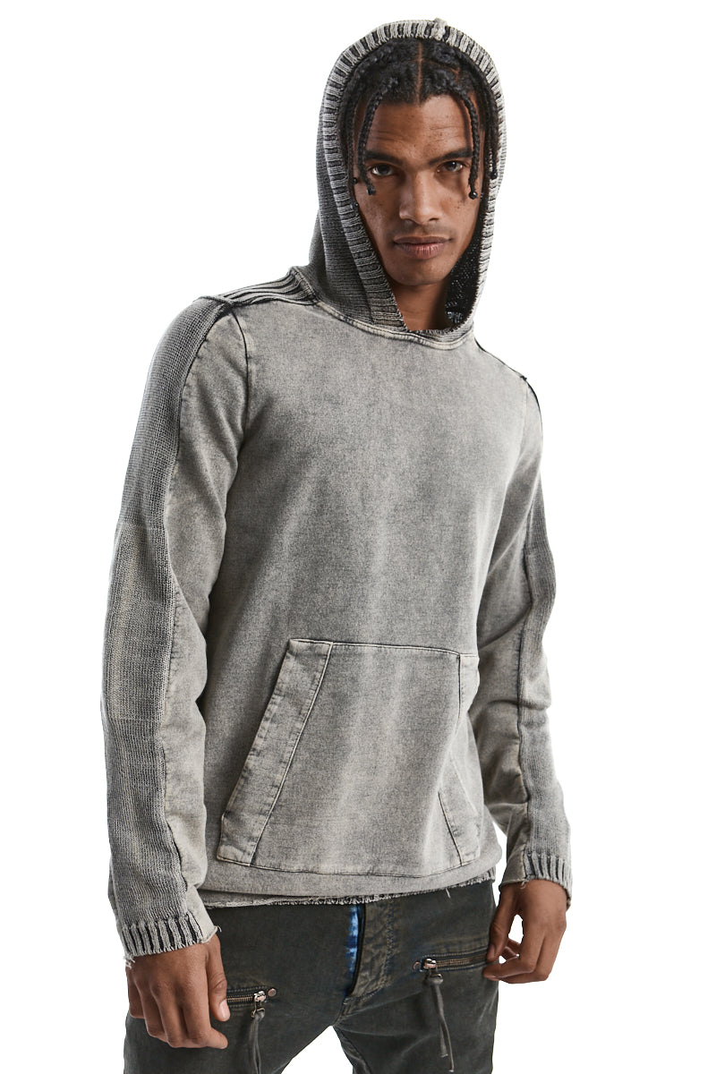 ASH INSERT HOODY